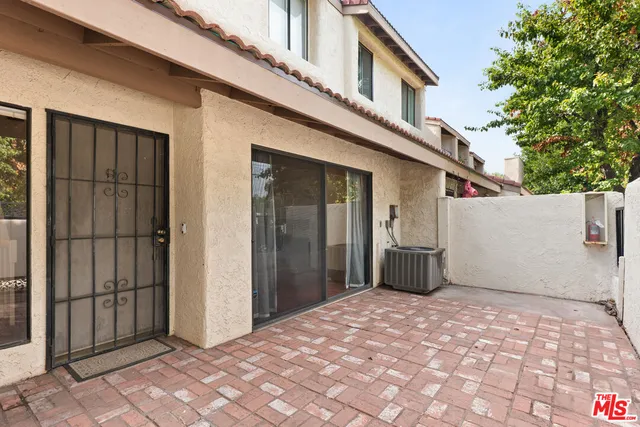 a view of a house with a door