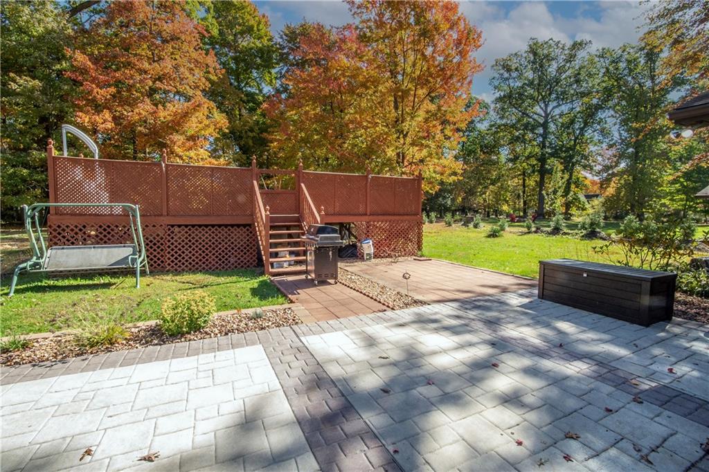 481 South Eberhart Road Butler, PA 16001 - Photo 22 of 25 a view of a backyard with sitting area