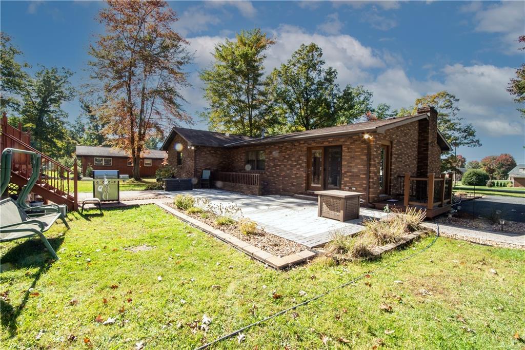 481 South Eberhart Road Butler, PA 16001 - Photo 24 of 25 a view of backyard of a house with swimming pool and furniture