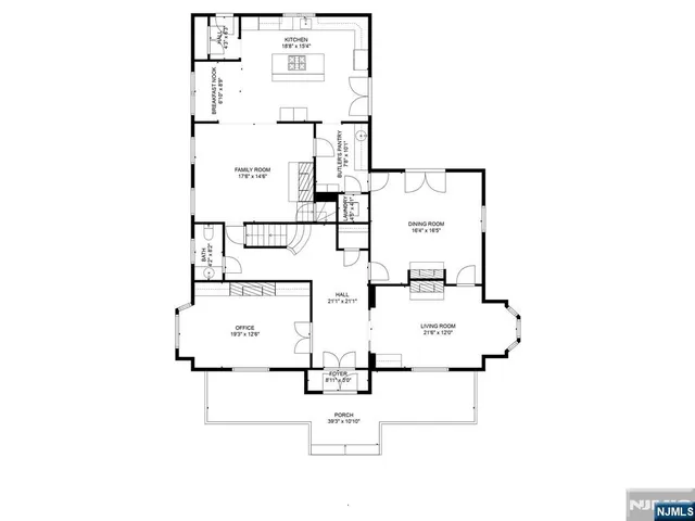 a picture of floor plan
