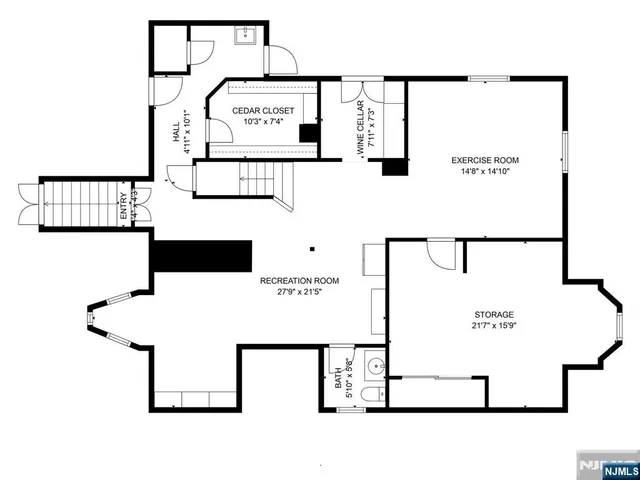 a picture of a floor plan
