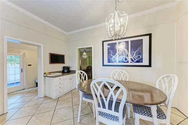 a bedroom with a bed and a fireplace