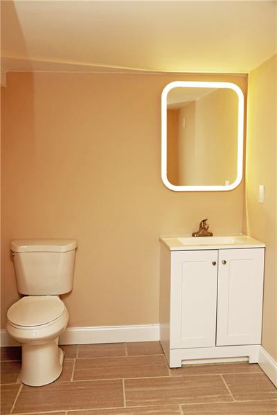 1241 Eckert Road Monaca, PA 15061 - Photo 9 of 15 Lower Level half bathroom
