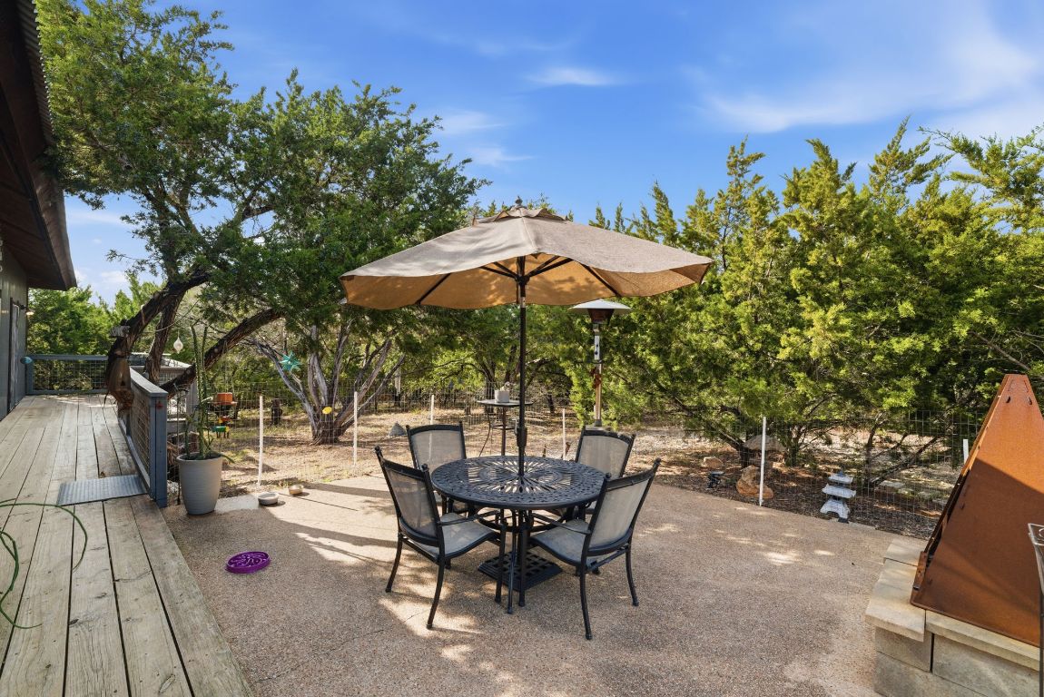 5704 Roundup Street Leander, TX 78645 - Photo 25 of 29 View of patio featuring outdoor dining area