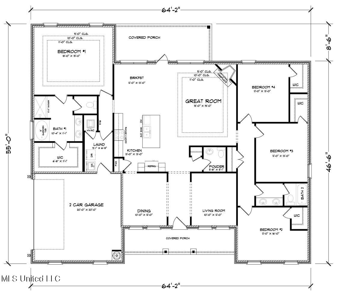 252 Stout Road Canton, MS 39046 - Photo 2 of 10 KATHERINE%20A%20B%20SE%20FLOOR%20PLAN