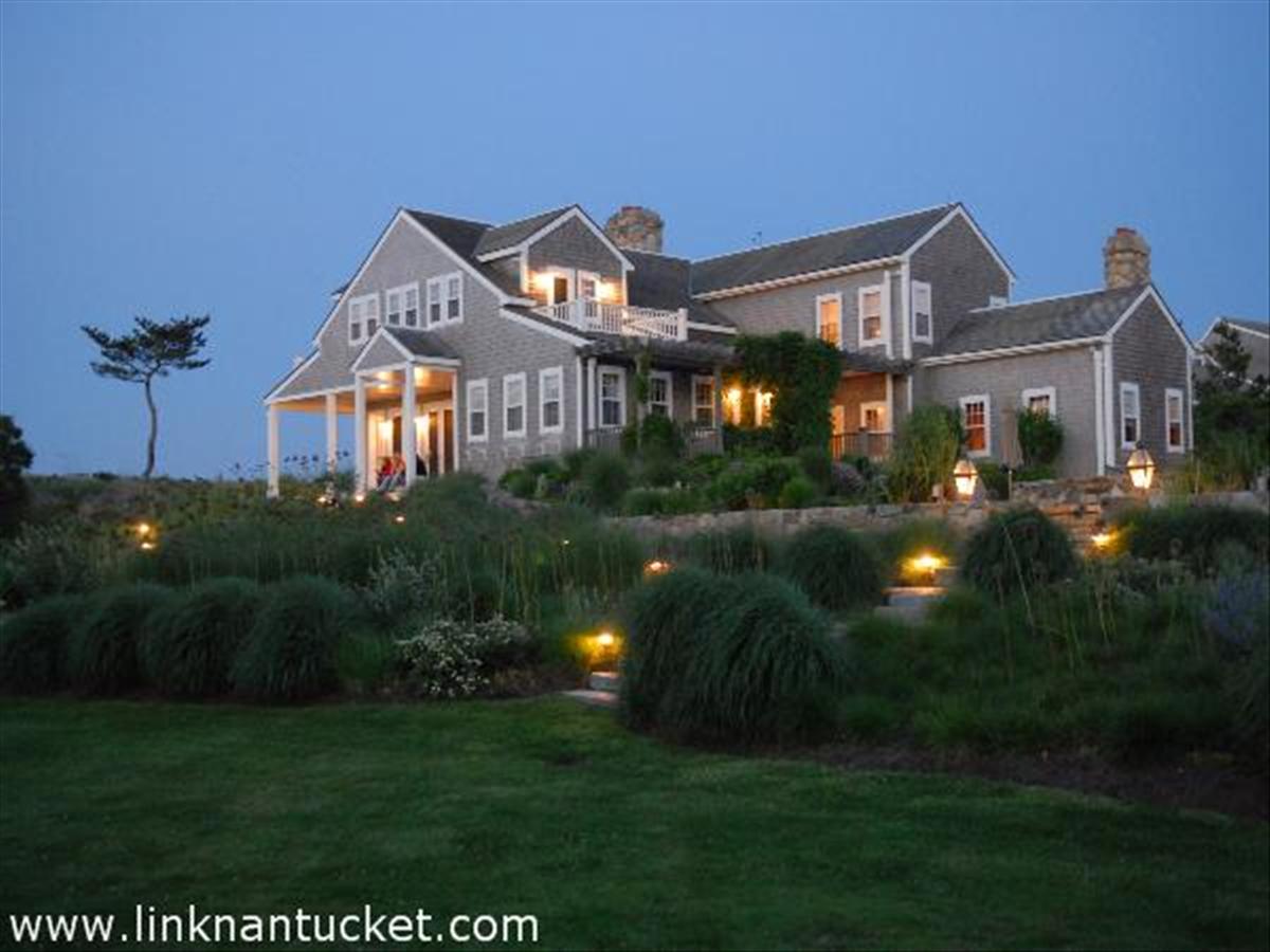 7-11 Squam Road Nantucket, MA 02554 - Photo 1 of 2 House at twilight