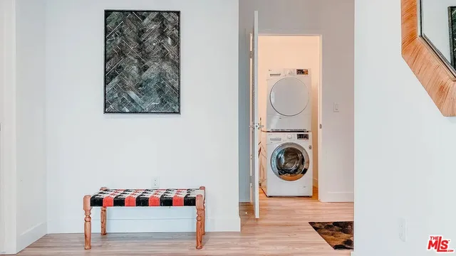 a utility room with toys and utility