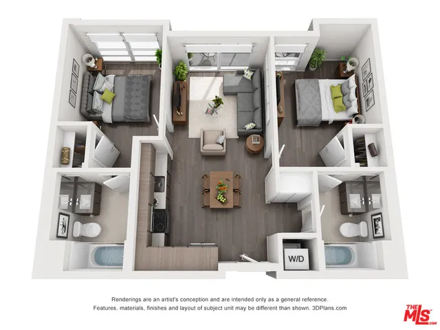 view of living room with furniture and rug