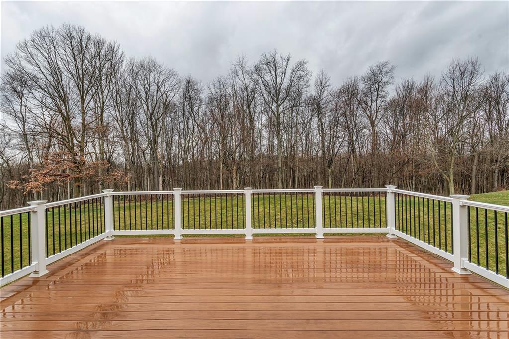 116 James Drive Beaver, PA 15009 - Photo 16 of 44 a view of balcony with wooden floor and fence