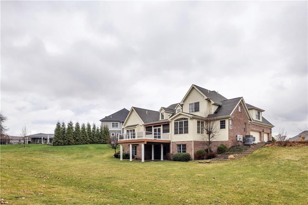 116 James Drive Beaver, PA 15009 - Photo 41 of 44 a aerial view of a house next to a big yard with large trees