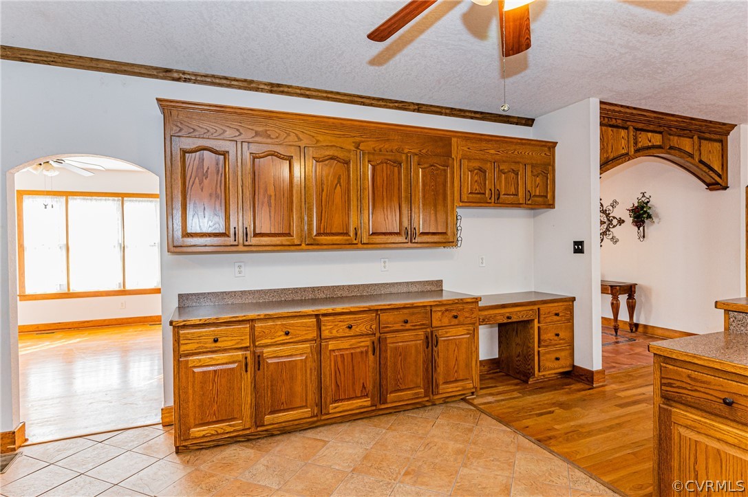 4612 Tatum Road Disputanta, VA 23842 - Photo 13 of 50 a view of a kitchen with furniture and staircase