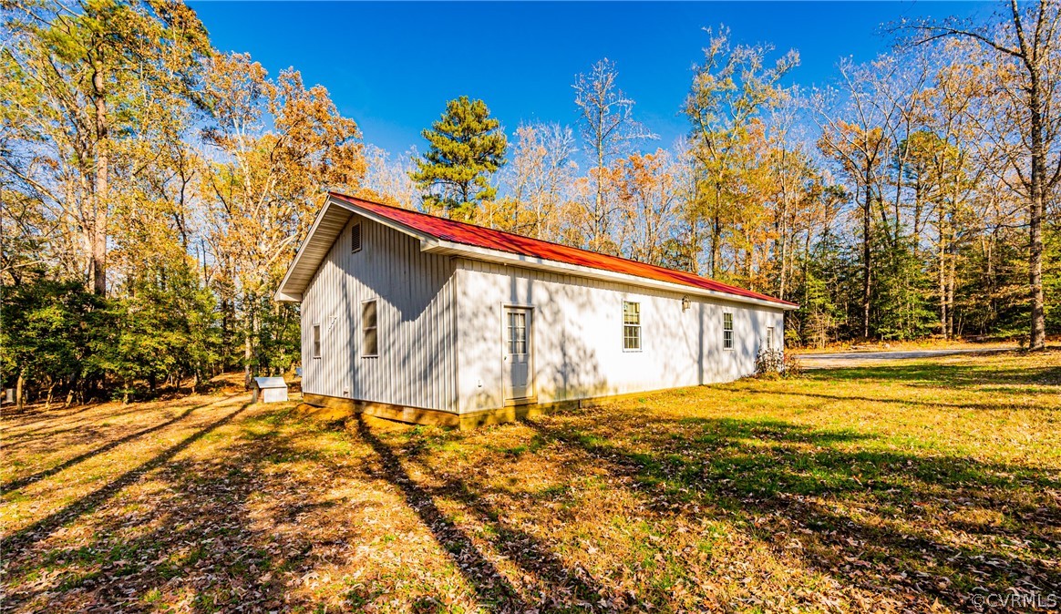 4612 Tatum Road Disputanta, VA 23842 - Photo 46 of 50 a view of back yard of the house