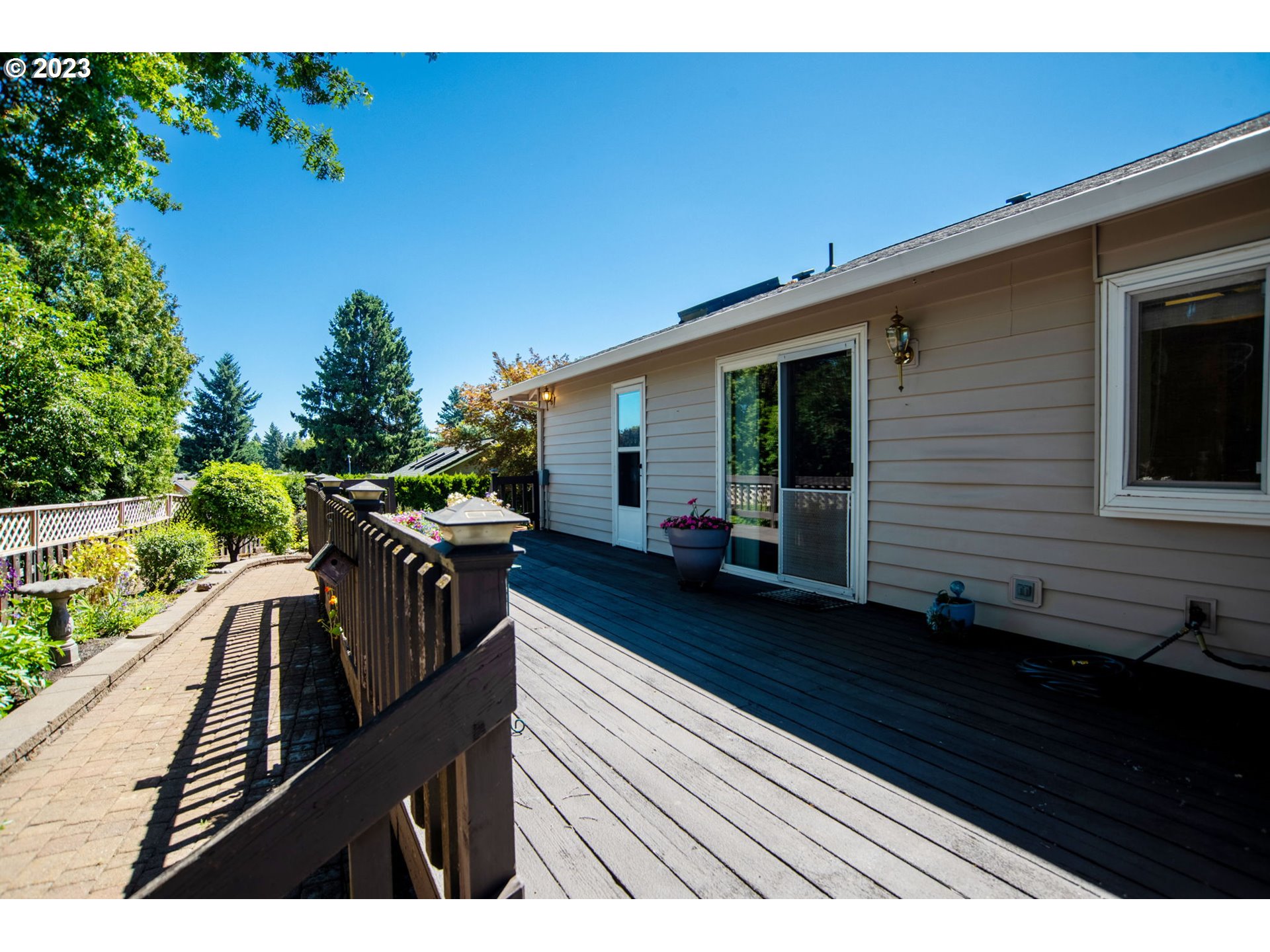 760 Northeast 24th Street Gresham, OR 97030 - Photo 30 of 34 a view of a balcony with furniture