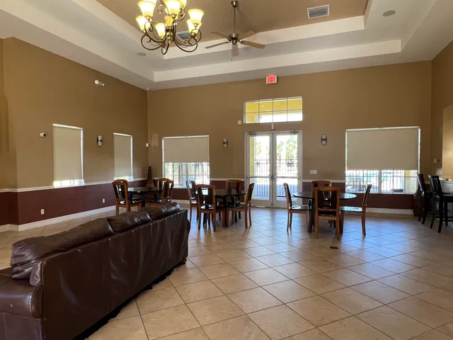 a view of a tennis court