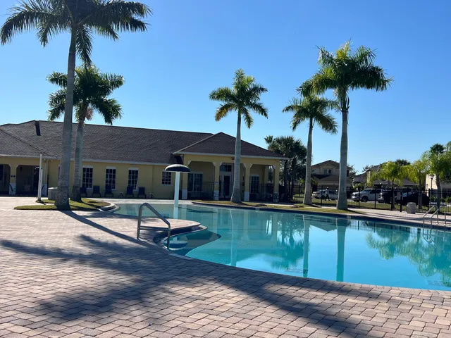 a view of outdoor space with garden and entertaining space