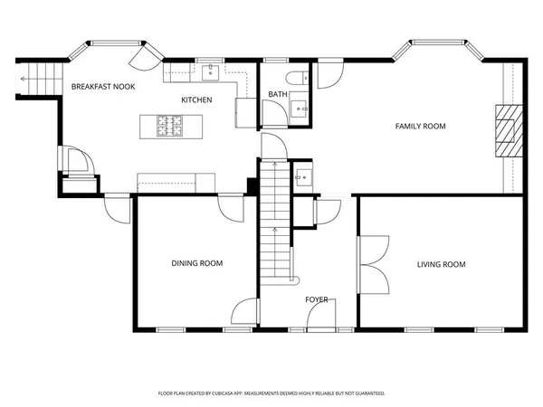 a picture of a floor plan