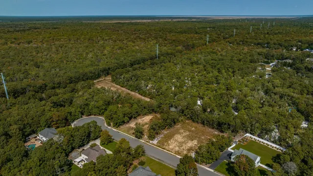 a view of a city with an ocean view