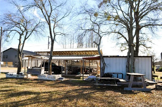 a view of a city street with houses