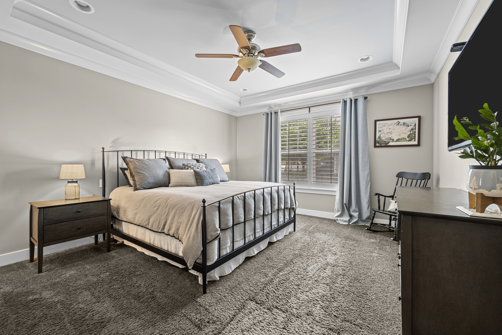 2035 Windham Circle Wheaton, IL 60187 - Photo 17 of 40 a bed sitting in a bedroom next to a window