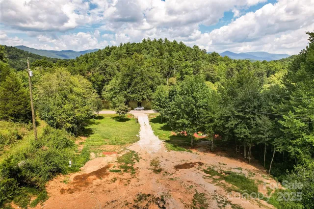 a view of lake and mountain