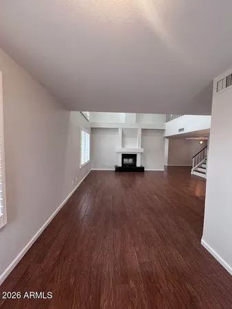 a view of livingroom with furniture and wooden floor