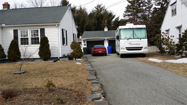 40 Wrona Street Springfield, MA 01151 - Photo 2 of 6 a view of a car park in front of house