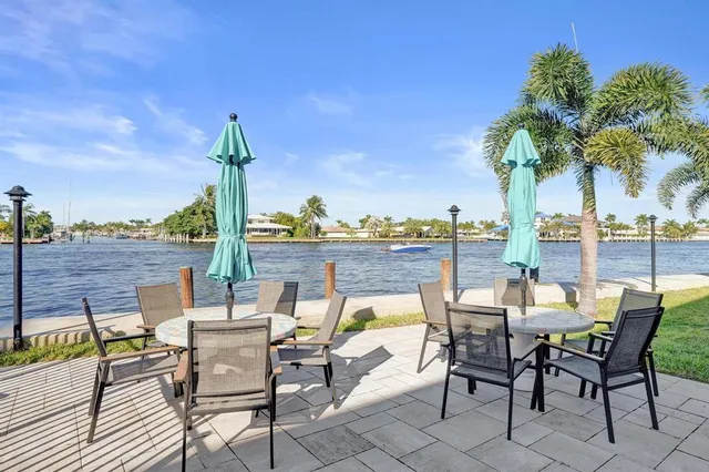 a view of outdoor space and ocean view