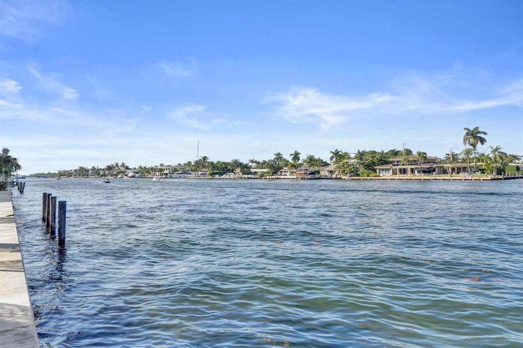 505 North Riverside Drive, Unit 7 Pompano Beach, FL 33062 - Photo 25 of 43 a view of outdoor space and ocean view