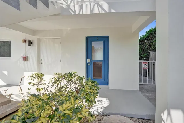 a view of a house with a hallway