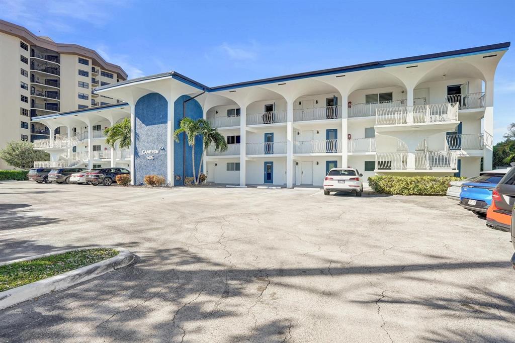 505 North Riverside Drive, Unit 7 Pompano Beach, FL 33062 - Photo 29 of 43 a view of a building with a street