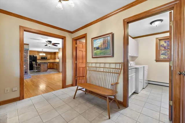 a view of livingroom with furniture and windows