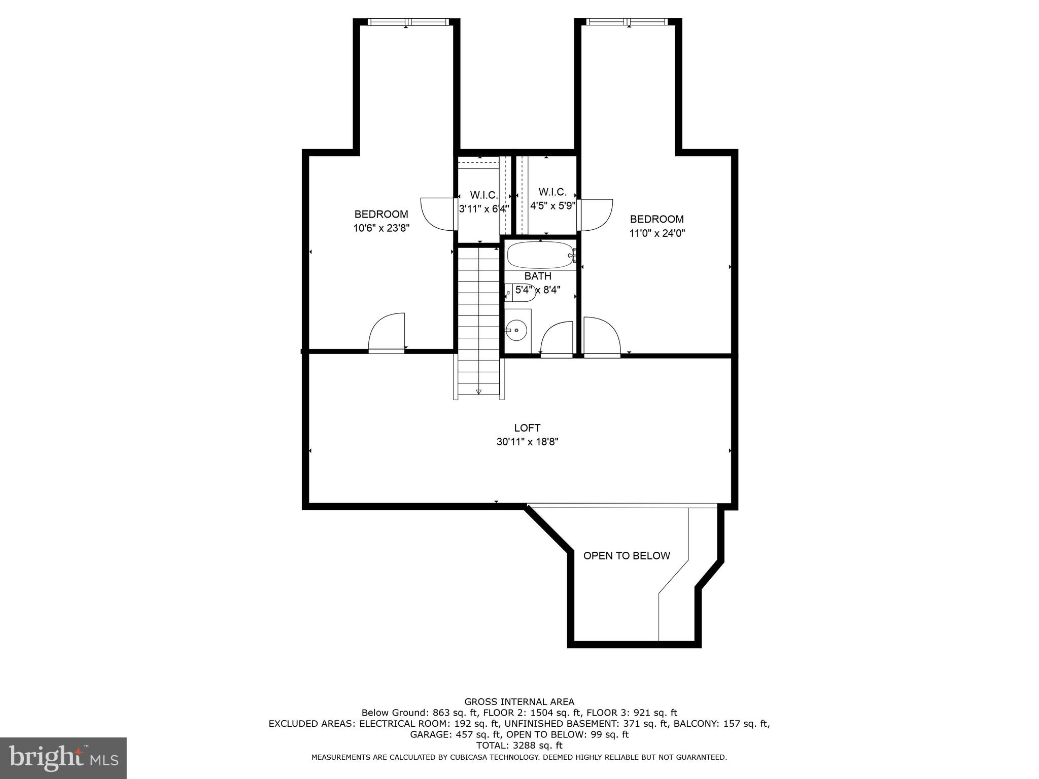 8266 Academy Road, Unit 2 Ellicott City, MD 21043 - Photo 57 of 58 Upper level