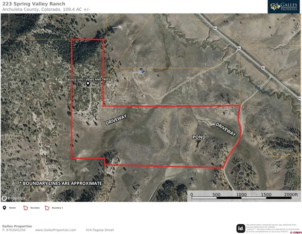 $579,000 | 223 Spg Vly Rnch Road, Chromo, CO 81128