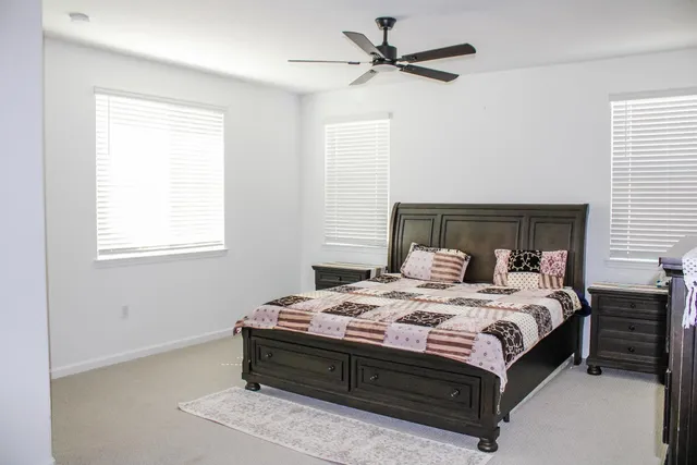 a view of a bathroom from the hallway