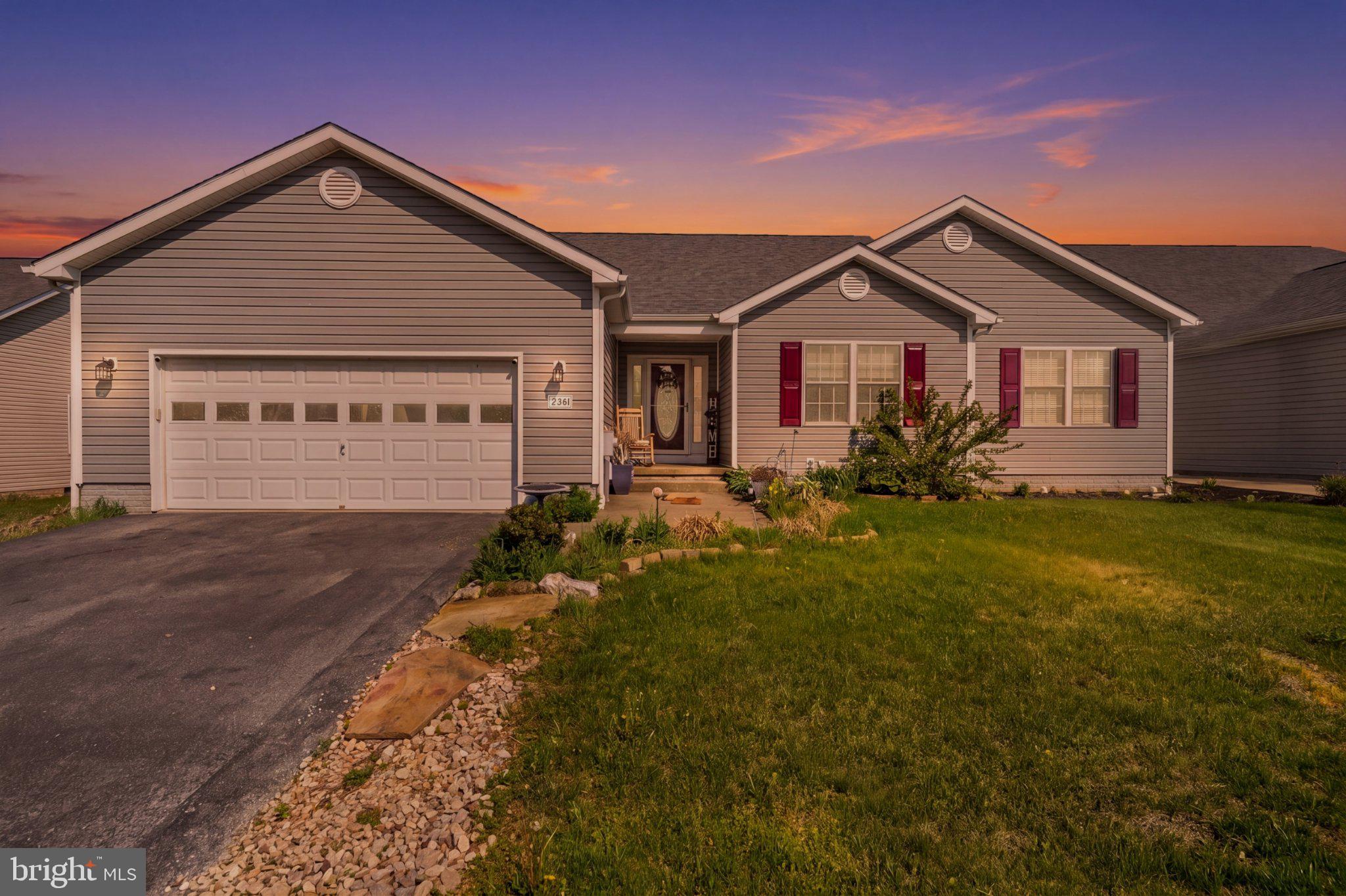 120 Peter Rabbit Drive Ranson, WV 25438 - Photo 2 of 31 Charming home at sunset glow.