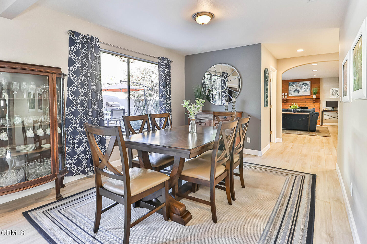 4030 Donlon Road Somis, CA 93066 - Photo 11 of 48 a view of a dining room with furniture window and wooden floor