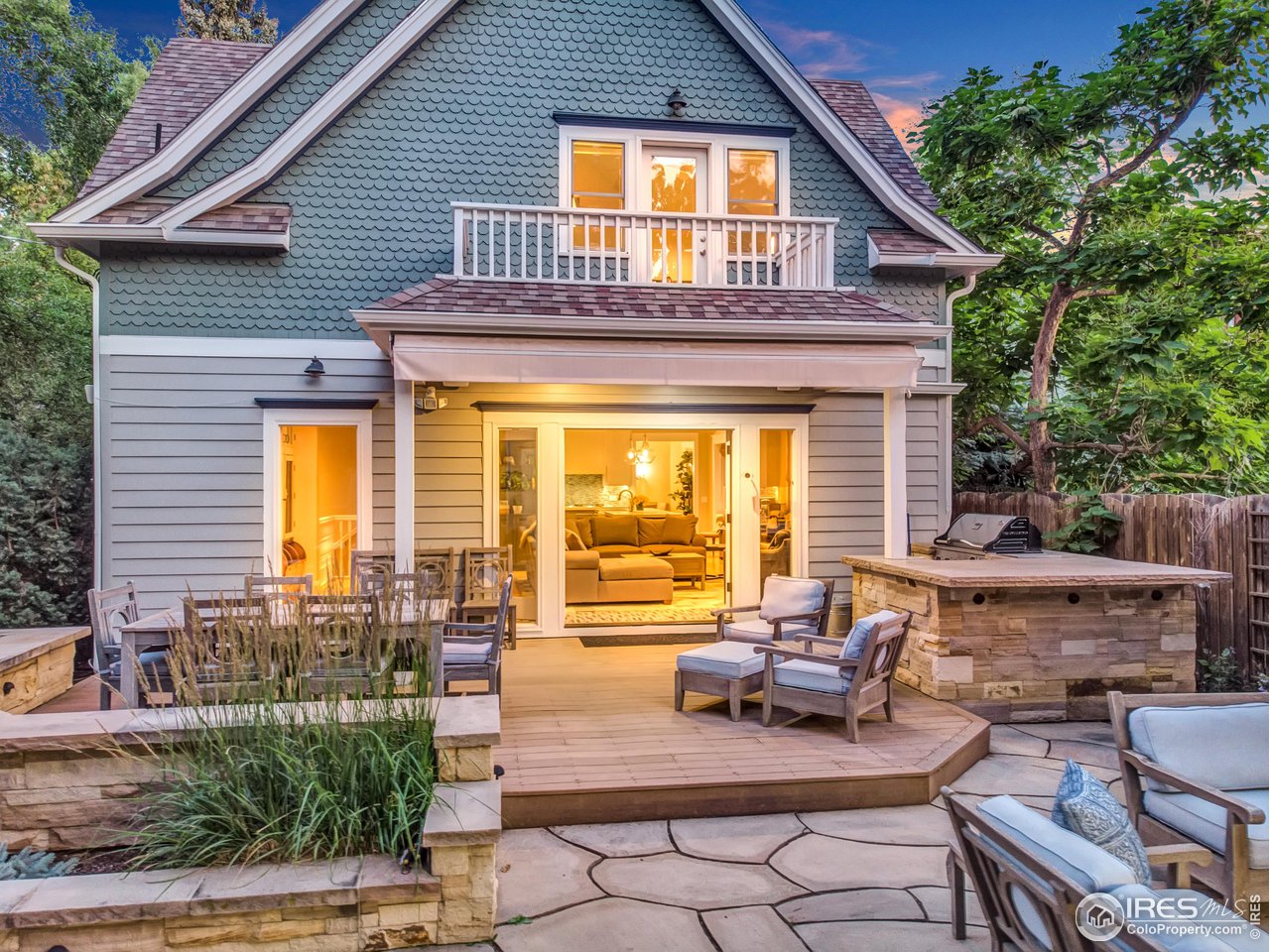 421 Highland Avenue Boulder, CO 80302 - Photo 12 of 39 a view of a house with backyard and sitting area