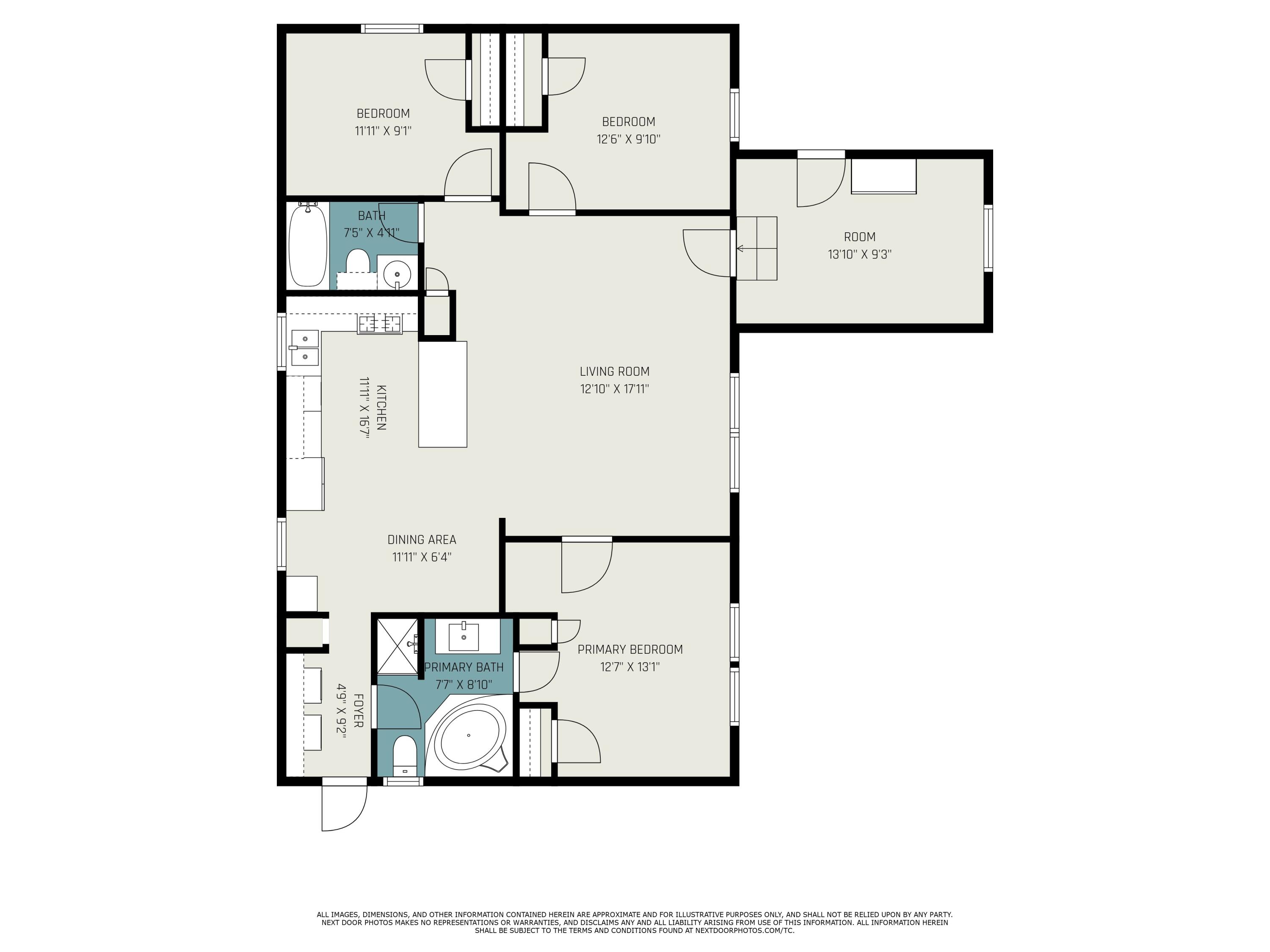 8158 North Bailey Road Howard City, MI 49329 - Photo 3 of 3 Main Floor Layout