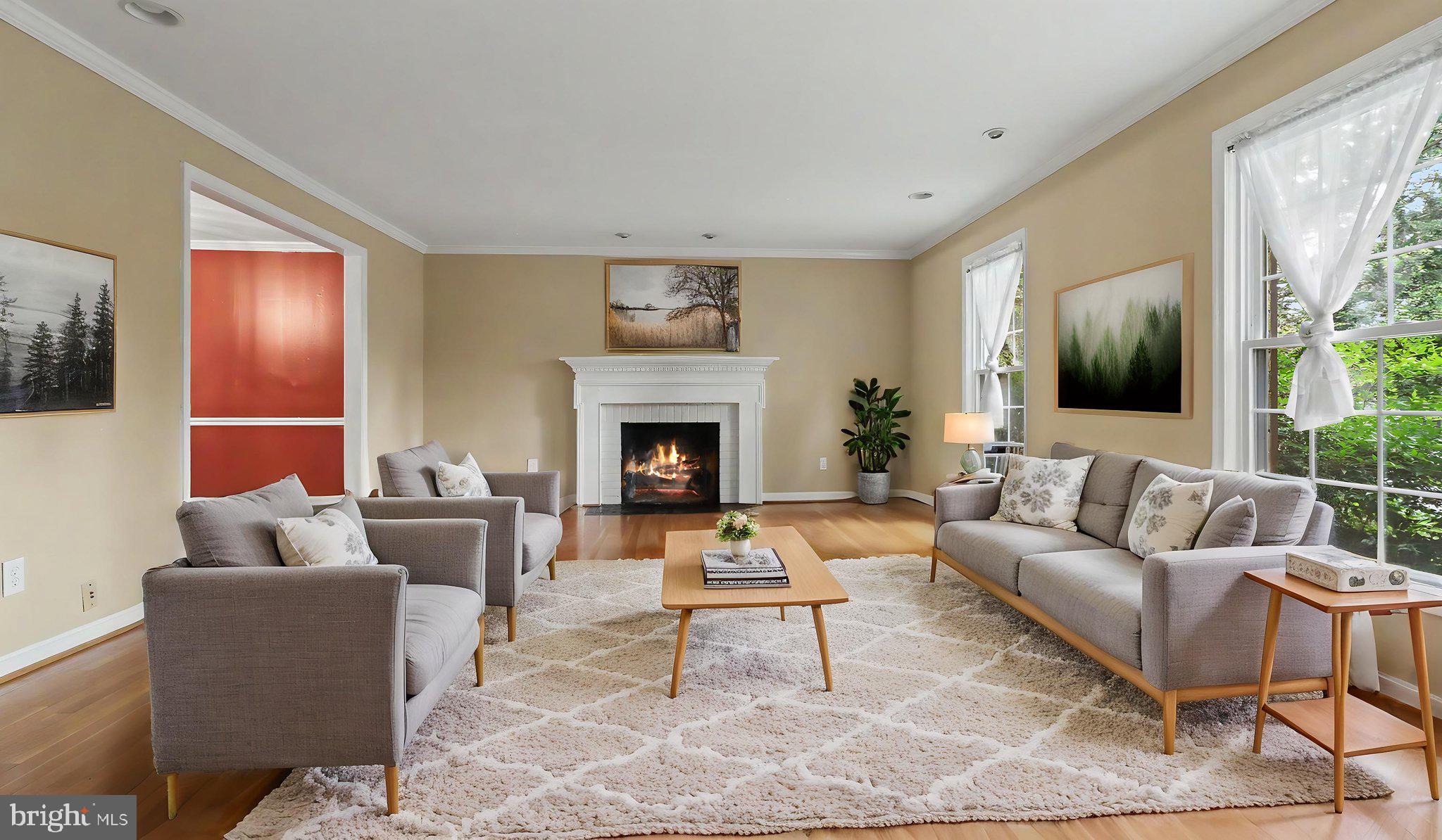 6770 Baron Road McLean, VA 22101 - Photo 15 of 81 Inviting living space with cozy charm.
