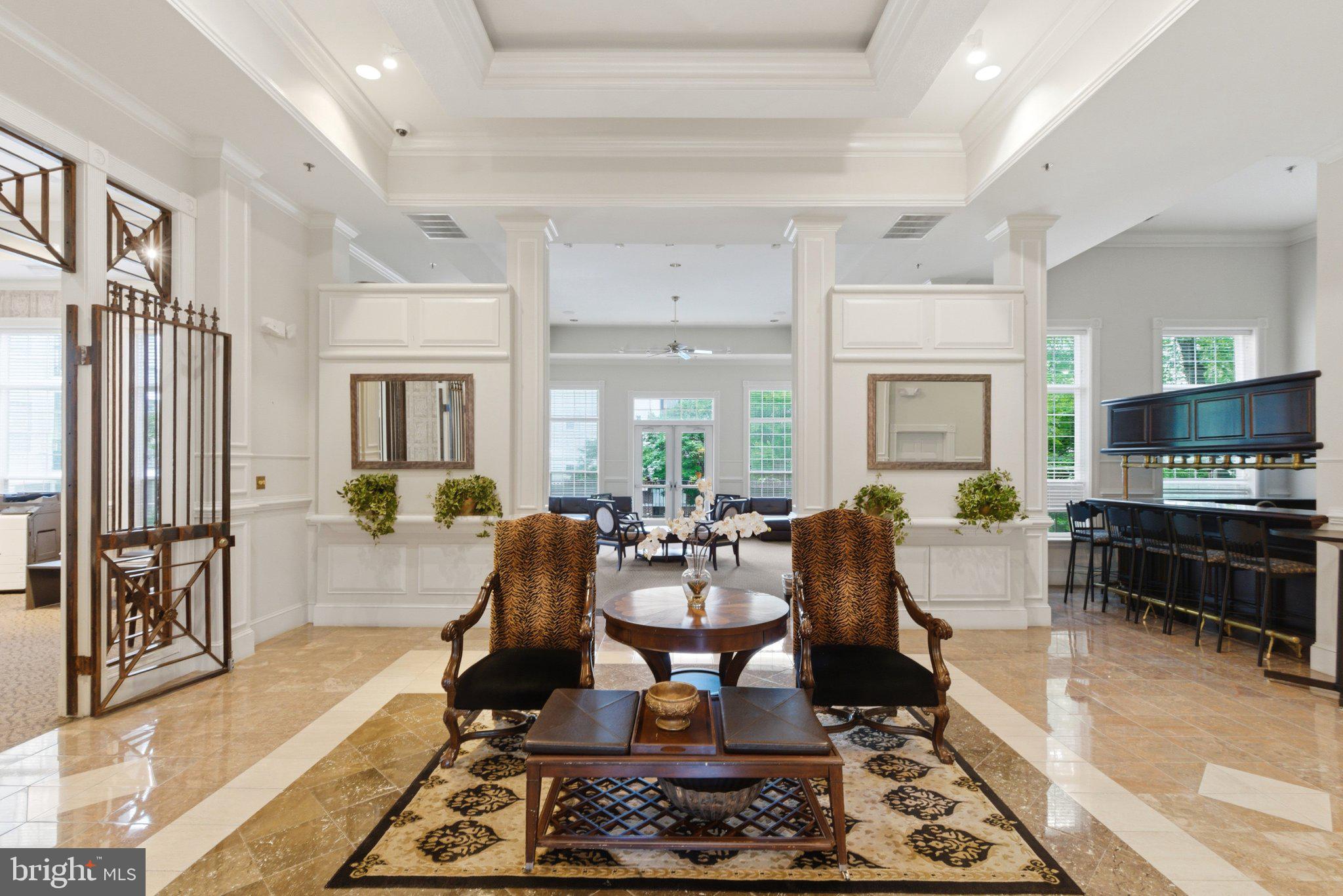1580 Spring Gate Dr., Unit 4303 McLean, VA 22102 - Photo 30 of 41 Elegant foyer with classic charm.