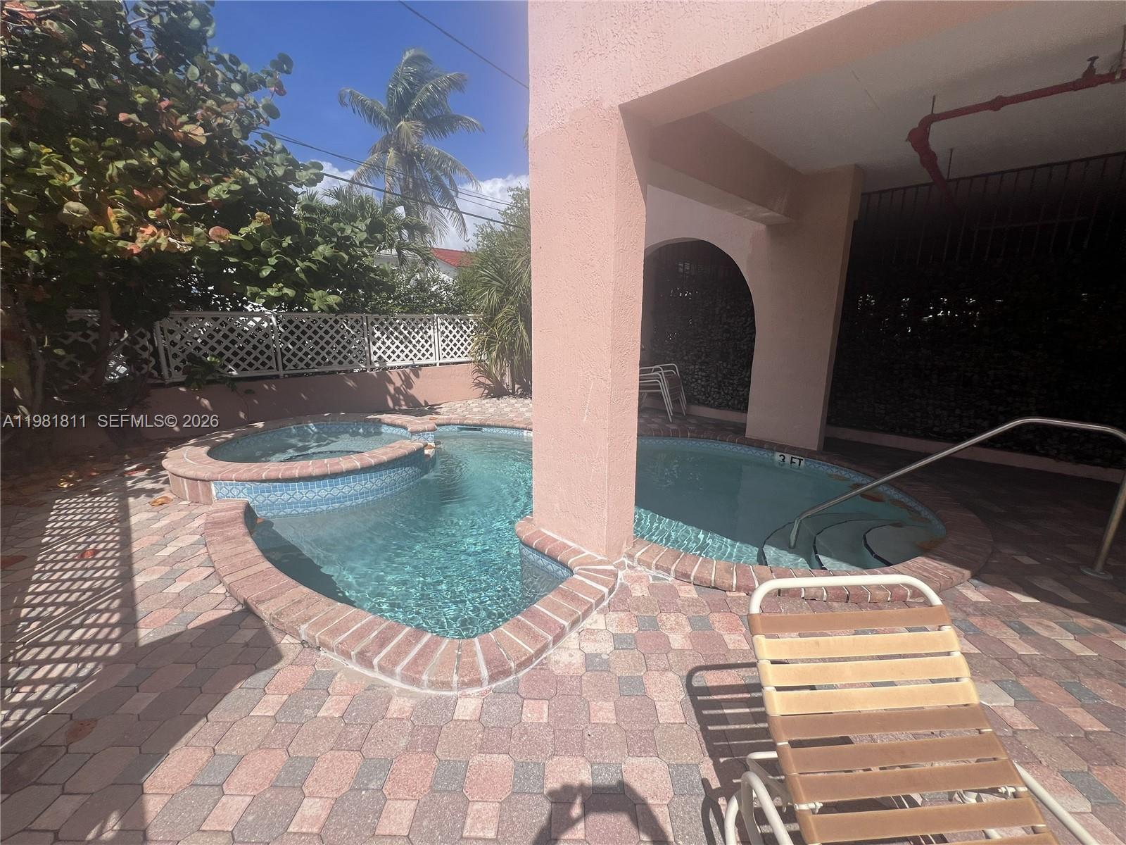 8816 Collins Avenue, Unit 105 Surfside, FL 33154 - Photo 27 of 30 a view of a balcony