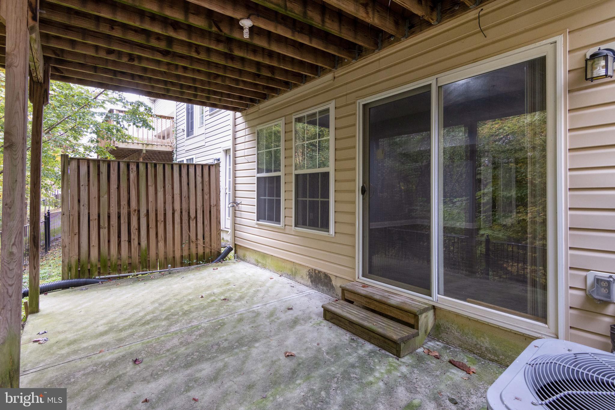 7142 Deep Falls Way, Unit 151 Elkridge, MD 21075 - Photo 41 of 43 PATIO W/ HOT TUB HOOK UP