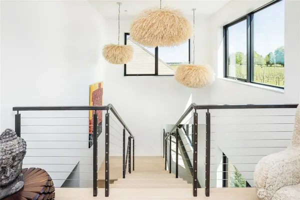 a view of a balcony
