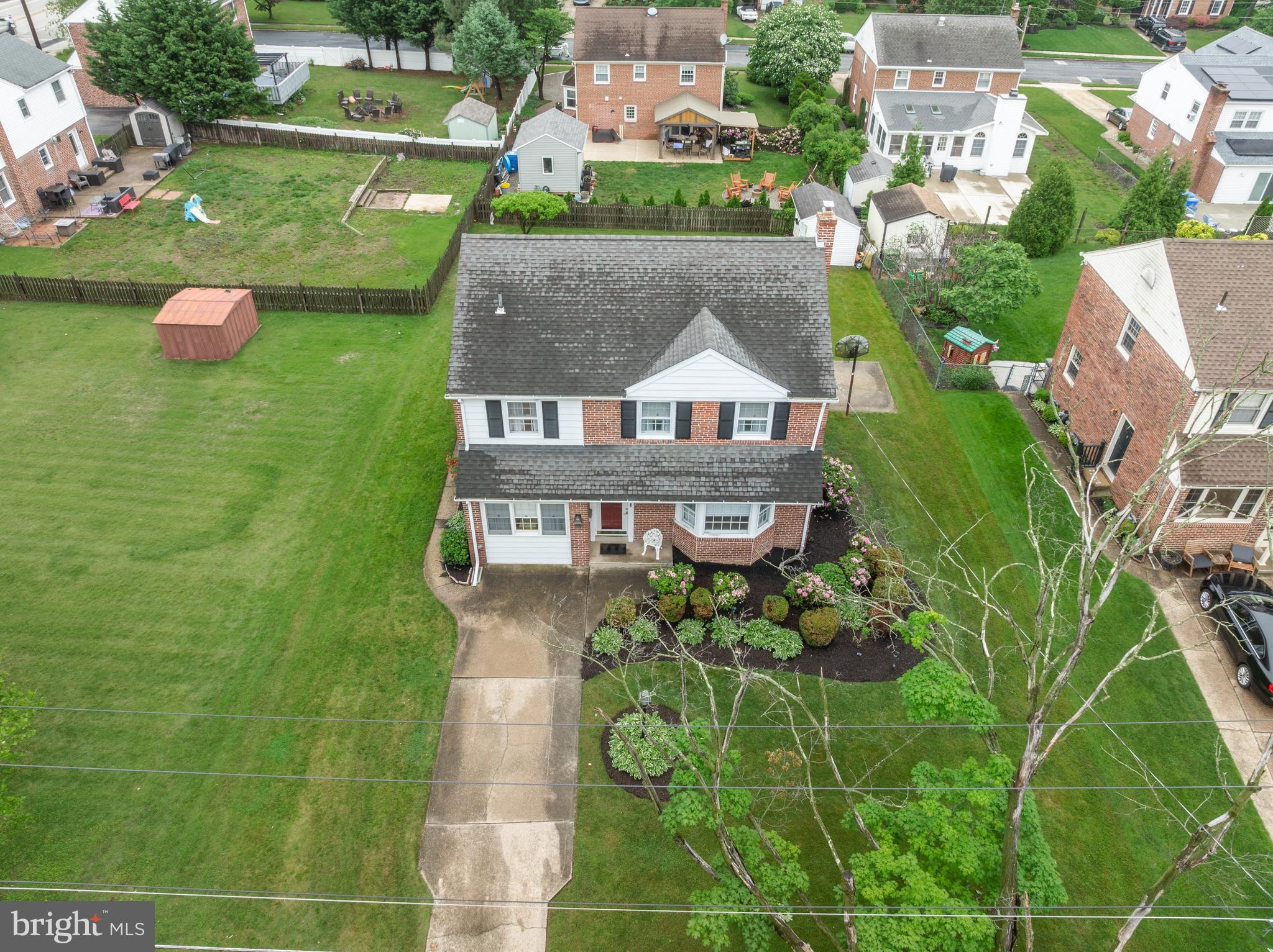 7 Colwick Road Cherry Hill, NJ 08002 - Photo 28 of 37 an aerial view of a house with pool yard and outdoor seating