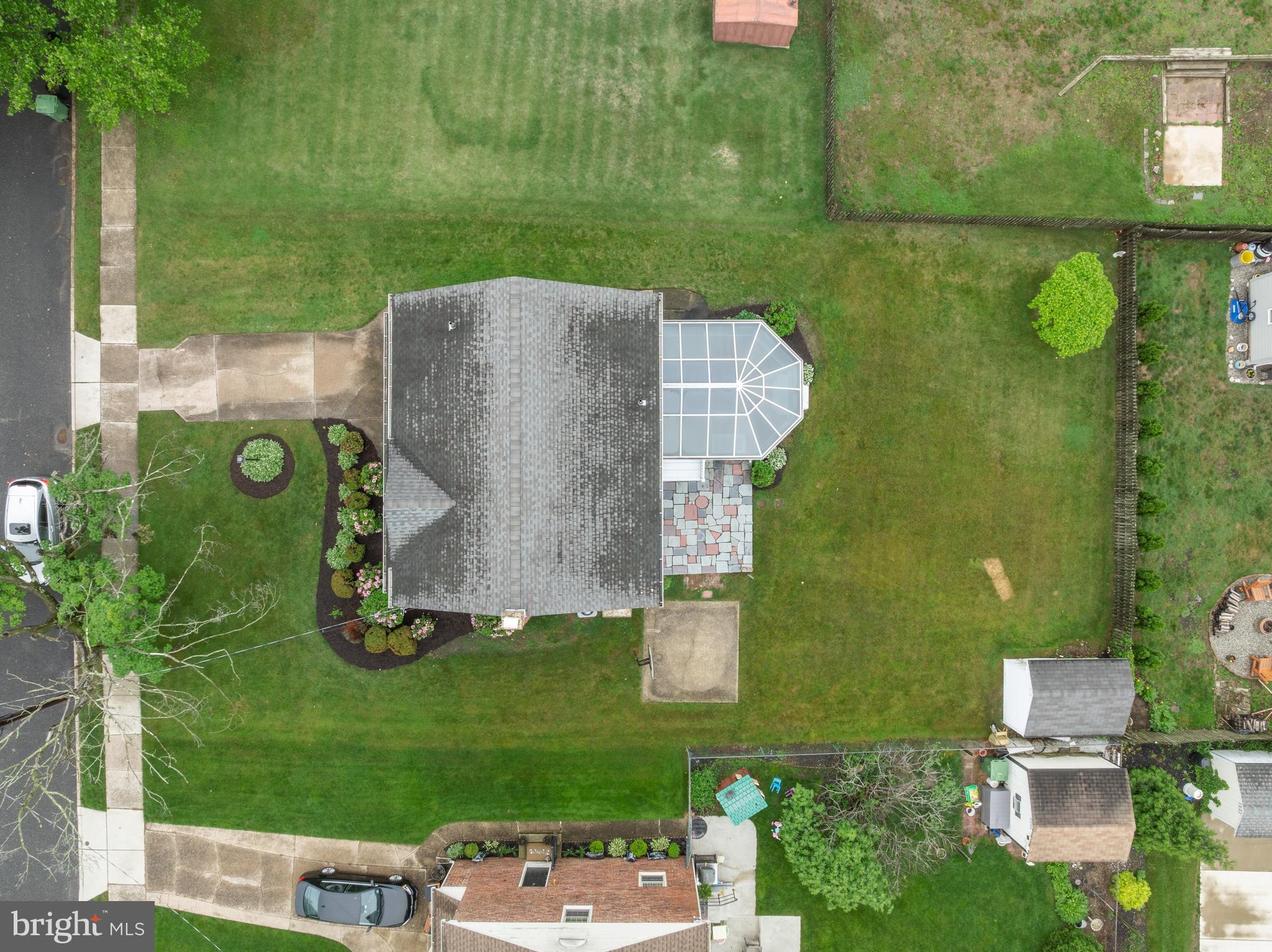 7 Colwick Road Cherry Hill, NJ 08002 - Photo 30 of 37 an aerial view of a house with a yard