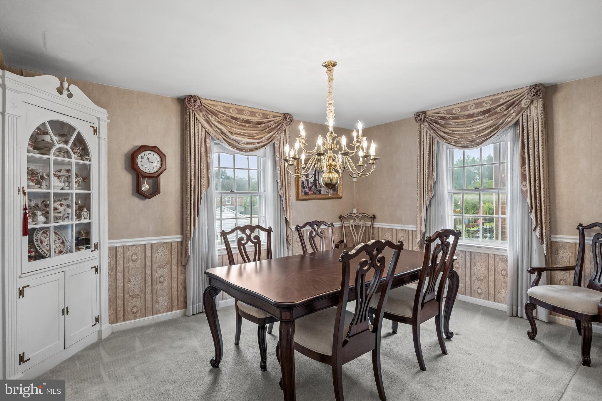 7 Colwick Road Cherry Hill, NJ 08002 - Photo 8 of 37 a view of a dining room with furniture and chandelier