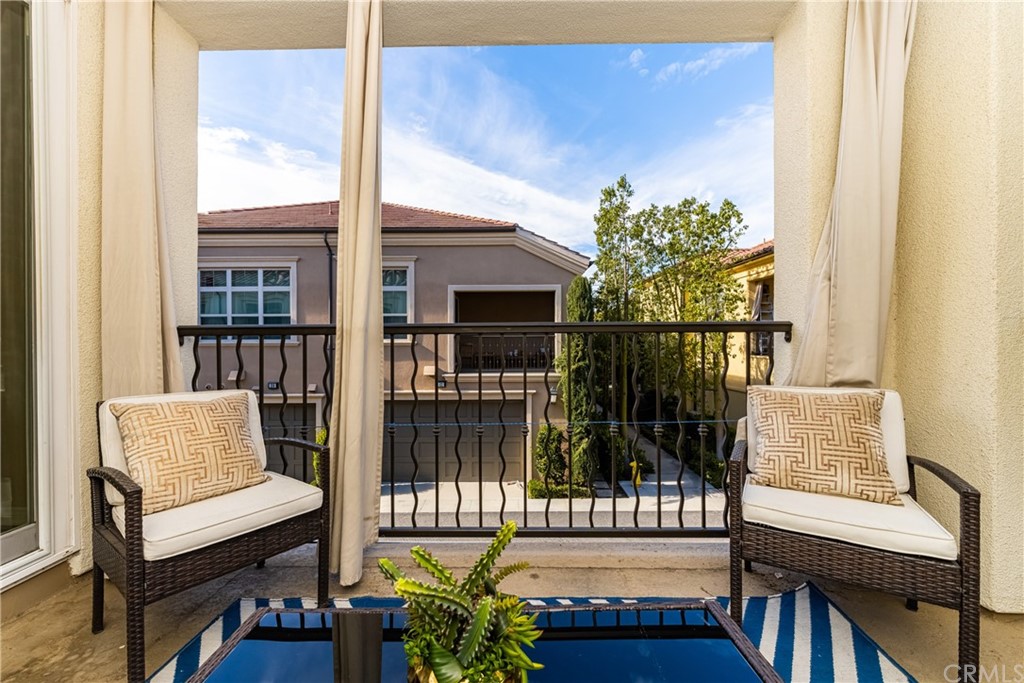 97 Mayfair Irvine, CA 92620 - Photo 21 of 42 a view of a porch with furniture