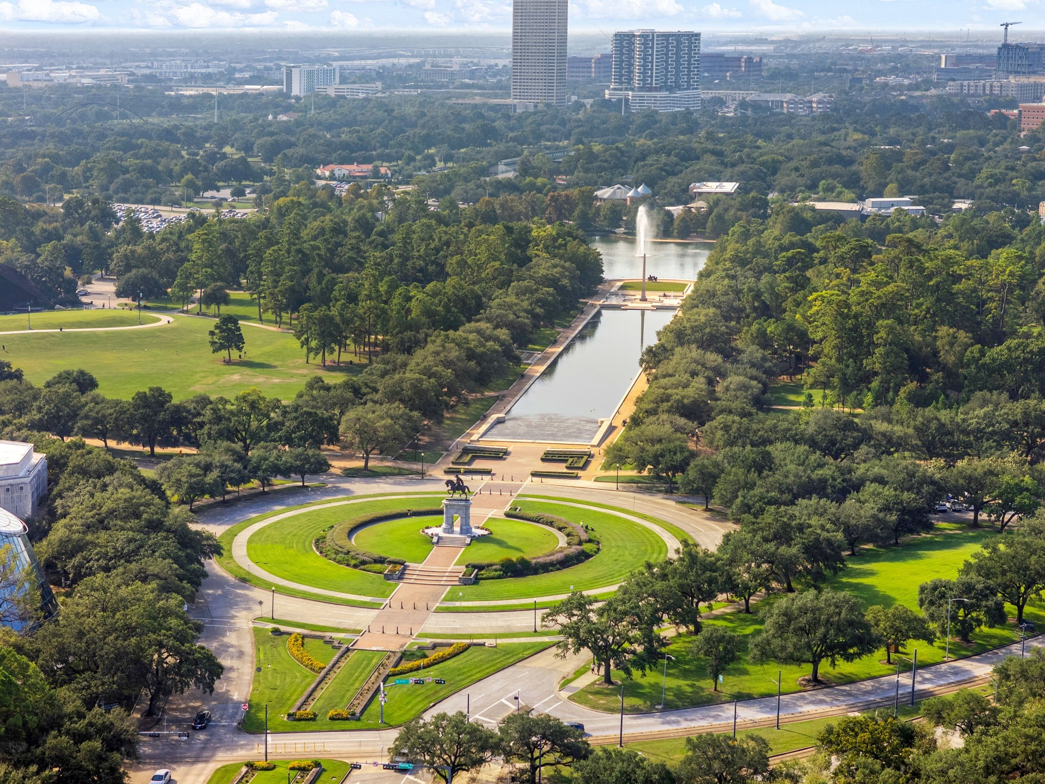 1202 Barkdull Street Houston, TX 77006 - Photo 47 of 48 a swimming pool with outdoor seating and yard