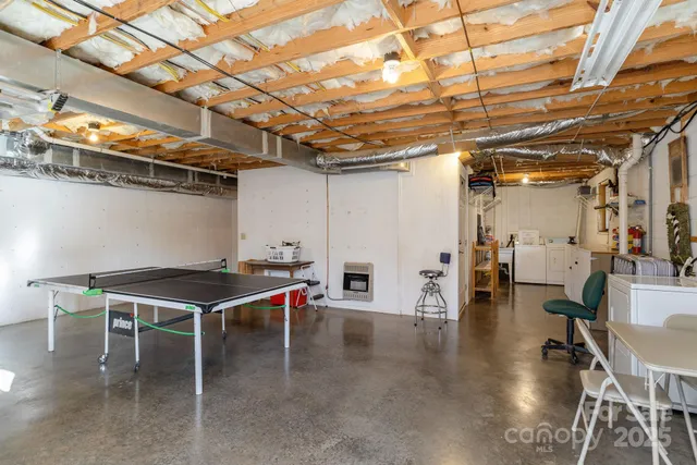 a view of storage and utility room