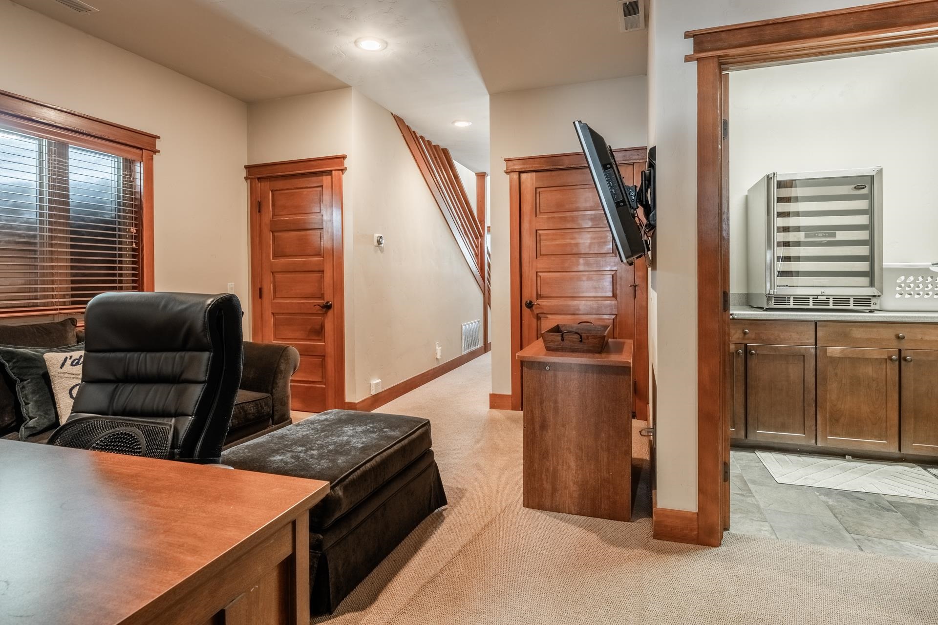 125 Davison Road, Unit 2 Mammoth Lakes, CA 93546 - Photo 33 of 50 a living room with furniture and a window